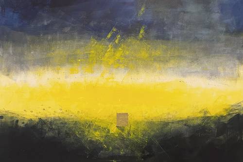 Gemälde "Es werde Licht" von Christel Holl